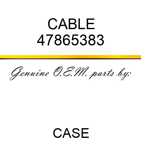 CABLE 47865383