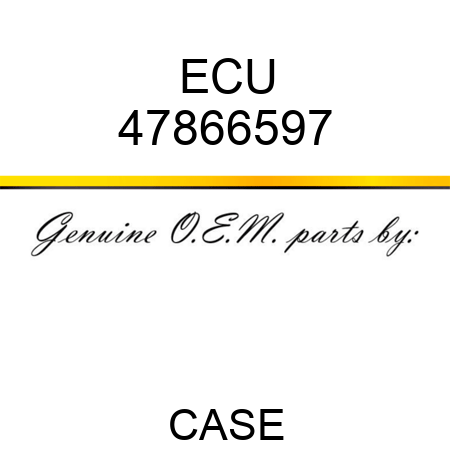 ECU 47866597