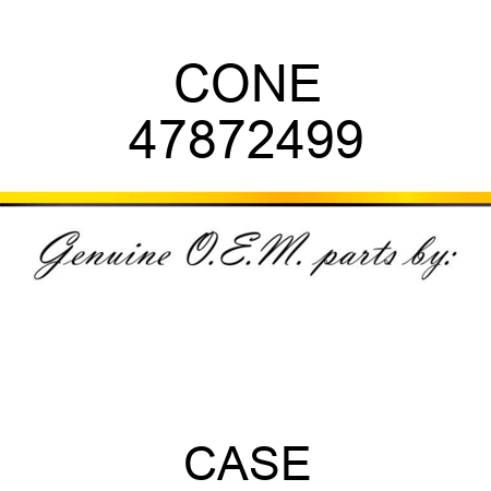 CONE 47872499