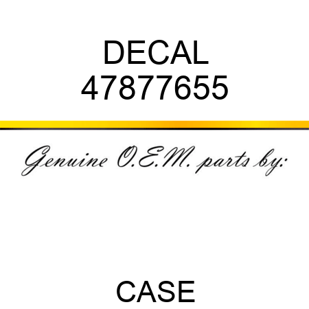 DECAL 47877655
