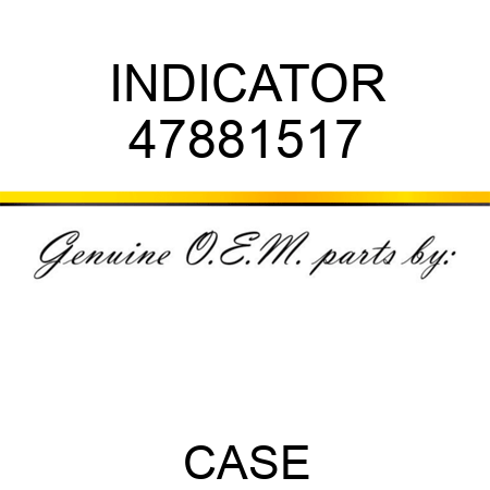 INDICATOR 47881517