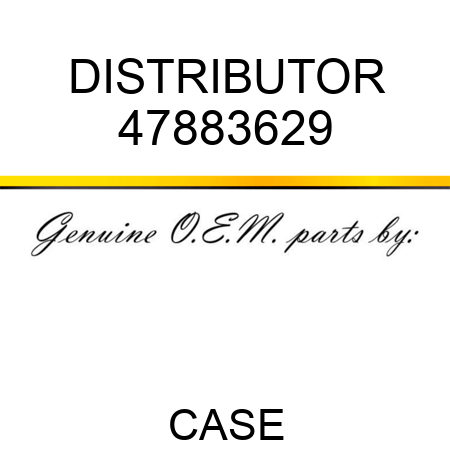 DISTRIBUTOR 47883629