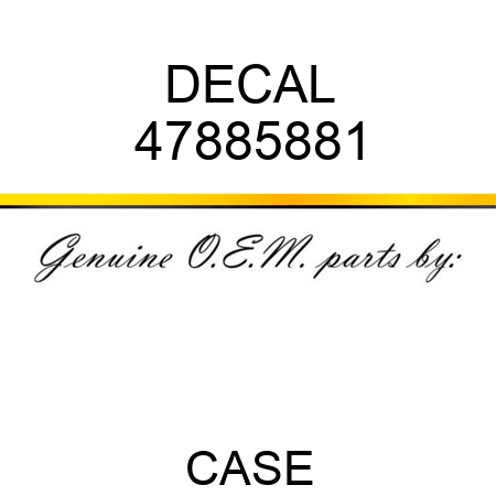 DECAL 47885881