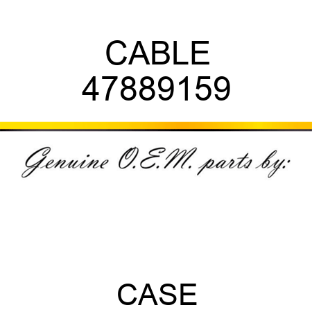 CABLE 47889159