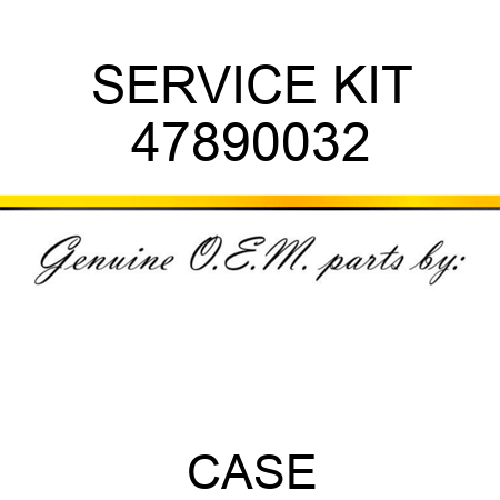 SERVICE KIT 47890032