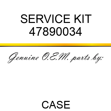 SERVICE KIT 47890034