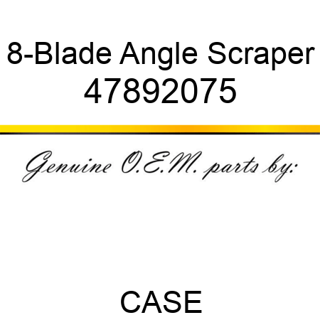 8-Blade Angle Scraper 47892075