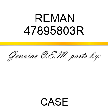 REMAN 47895803R