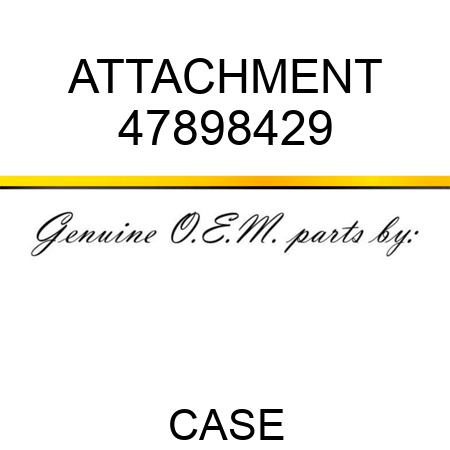 ATTACHMENT 47898429