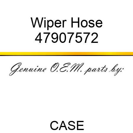 Wiper Hose 47907572
