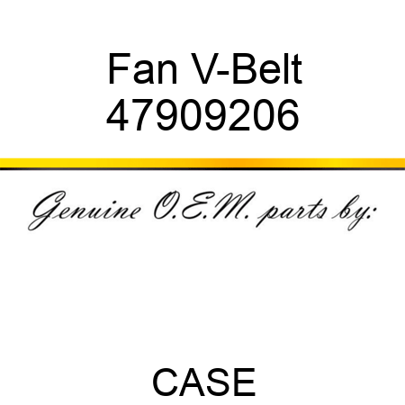 Fan V-Belt 47909206
