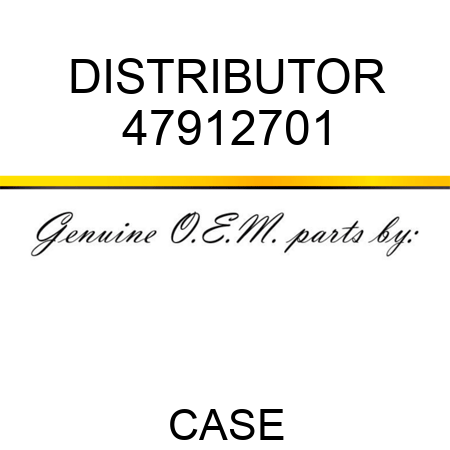 DISTRIBUTOR 47912701