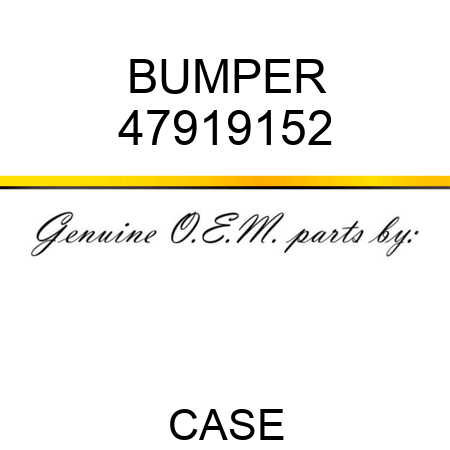 BUMPER 47919152