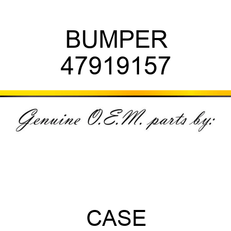 BUMPER 47919157