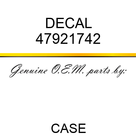DECAL 47921742