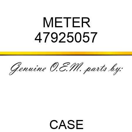 METER 47925057