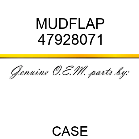 MUDFLAP 47928071