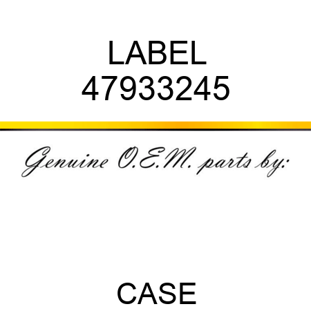 LABEL 47933245
