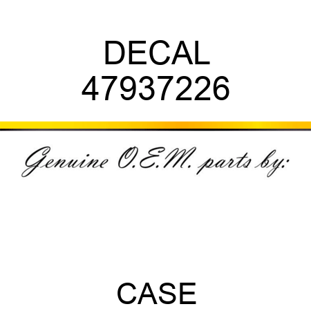 DECAL 47937226