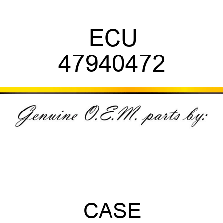 ECU 47940472