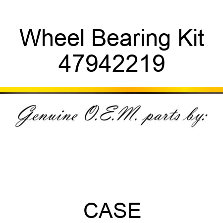 Wheel Bearing Kit 47942219