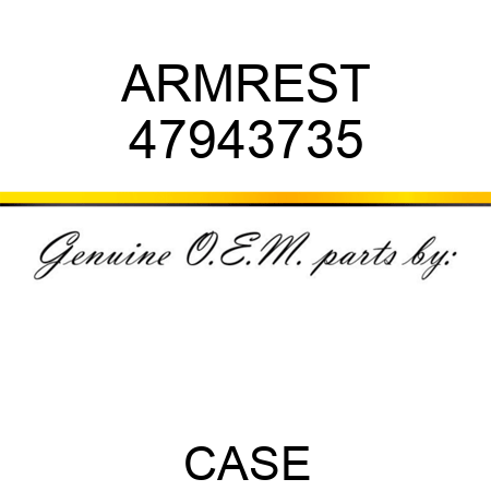 ARMREST 47943735