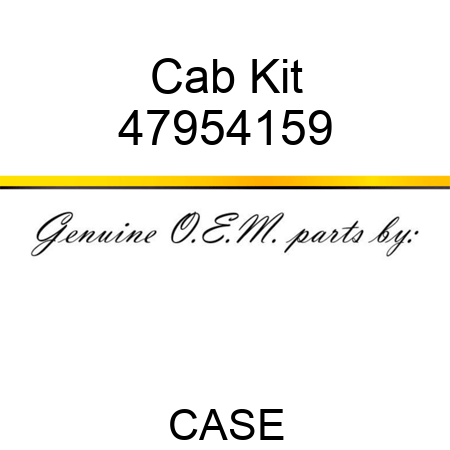 Cab Kit 47954159