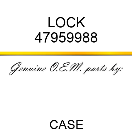 LOCK 47959988