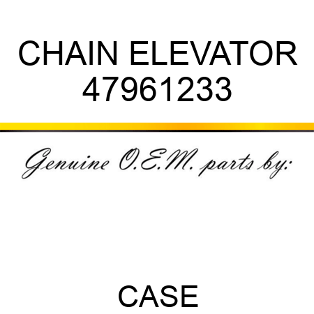 CHAIN, ELEVATOR 47961233