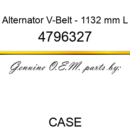 Alternator V-Belt - 1132 mm L 4796327