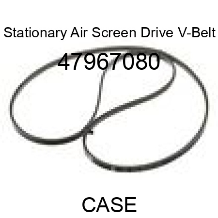 Stationary Air Screen Drive V-Belt 47967080