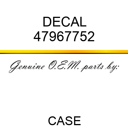 DECAL 47967752