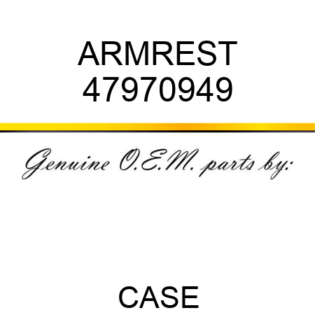 ARMREST 47970949