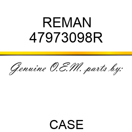 REMAN 47973098R