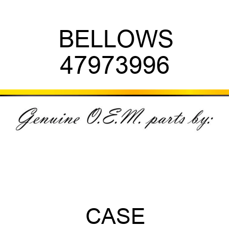 BELLOWS 47973996