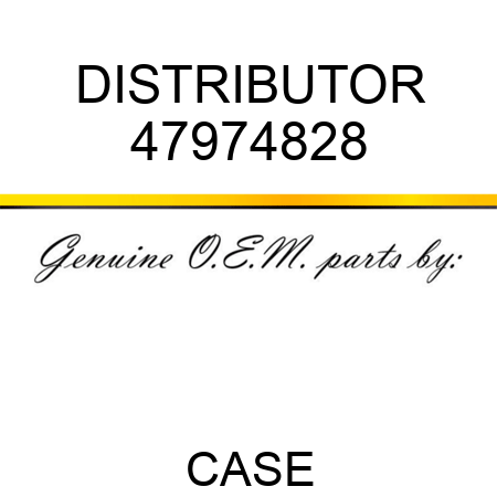 DISTRIBUTOR 47974828