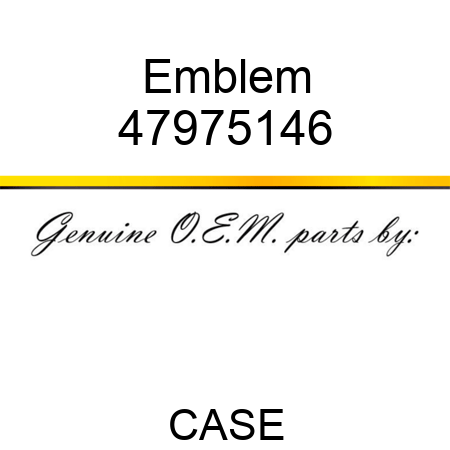 Emblem 47975146