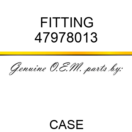 FITTING 47978013