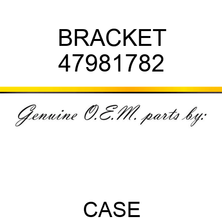 BRACKET 47981782