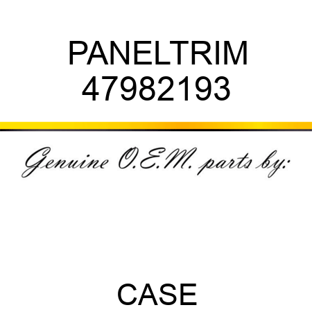 PANEL,TRIM 47982193