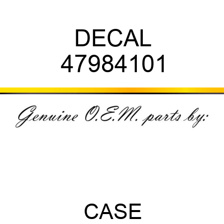 DECAL 47984101