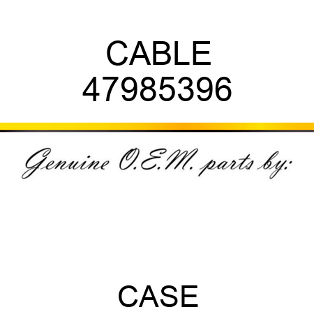 CABLE 47985396
