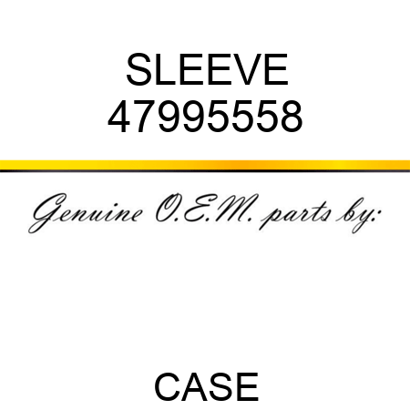 SLEEVE 47995558