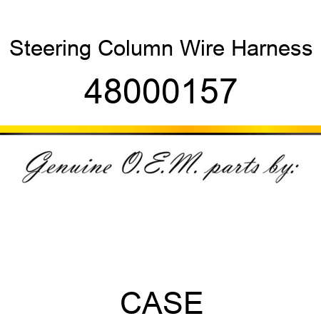 Steering Column Wire Harness 48000157