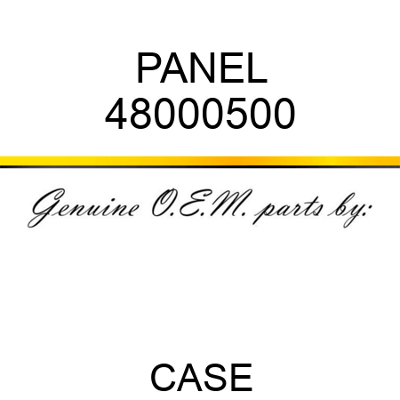 PANEL 48000500