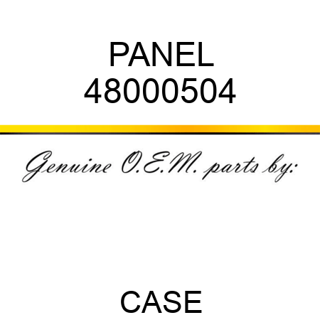 PANEL 48000504