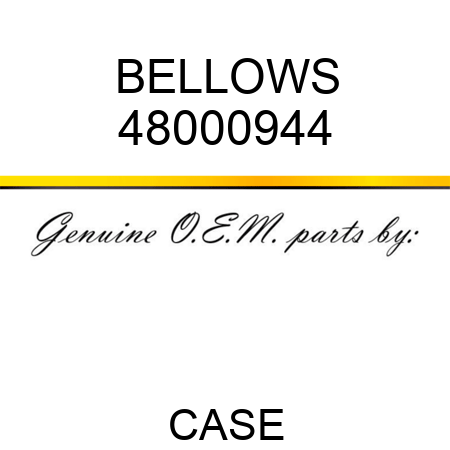BELLOWS 48000944