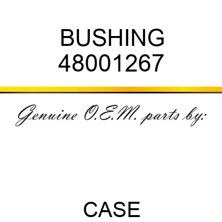 BUSHING 48001267