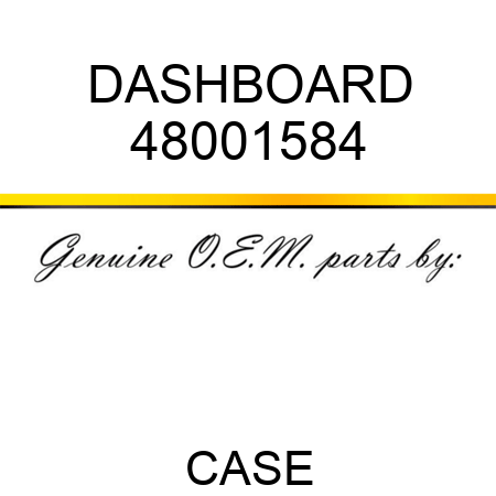 DASHBOARD 48001584