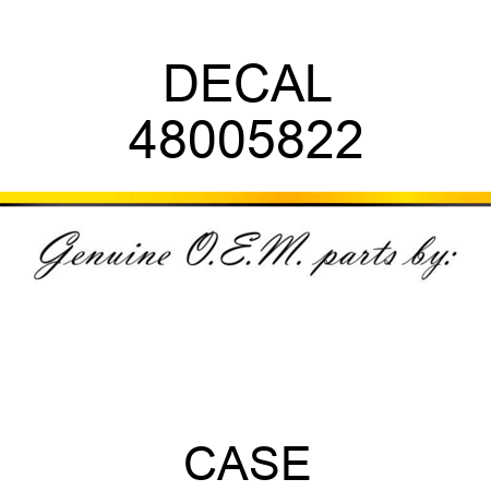 DECAL 48005822